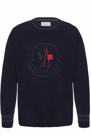 Sweater with an embroidered logo, zdjęcie 1 Sweater with an embroidered logo od Moncler